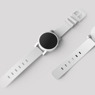 Reloj Minimalista Cuero Negro & Acero